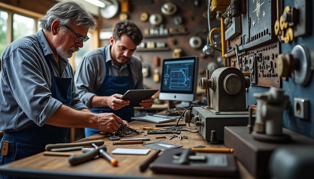entdecken sie, wie schlosser traditionelle handwerkskunst mit modernen techniken verbinden, um qualität und innovation in ihrer arbeit zu schaffen.